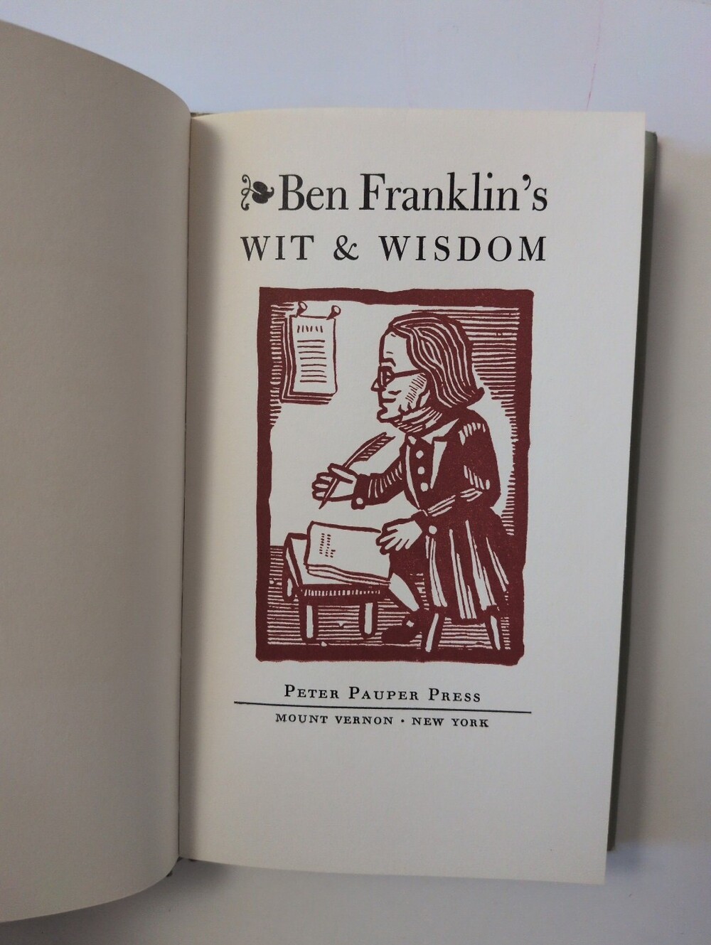 Ben Franklin's Wit & Wisdom - Peter Pauper Press - Picture 6 of 9